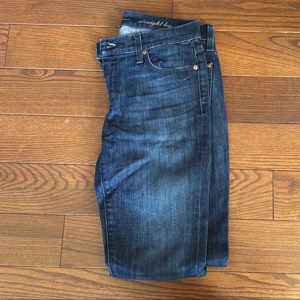 7 For All Mankind Straight Leg Jeans